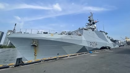 British naval vessel visits Ho Chi Minh City