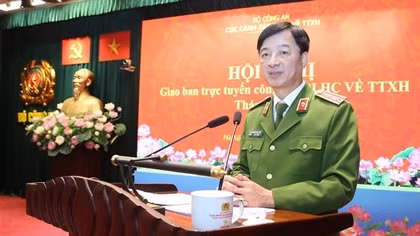 Police Department for Administrative Management of Social Order holds online March briefing