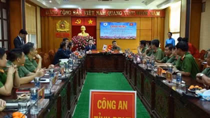 Delegation from Korean National Police Agency visits Ba Ria - Vung Tau police