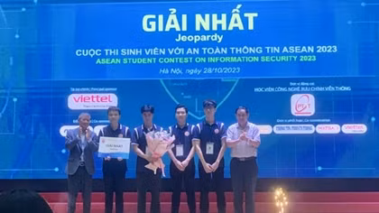 Vietnam's teams win big at ASEAN Student Contest on Information Security 2023