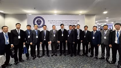 High-ranking delegation of the Ministry of Public Security of Vietnam visits Russia and Belarus