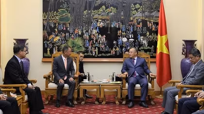 Deputy Minister Nguyen Van Long receives delegation from Ministry of Justice of Thailand