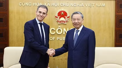 Vietnamese Ministry of Public Security wishes to boost defense and security cooperation with French side