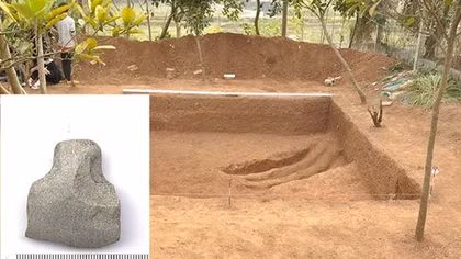 Metal Age relics unearthed at Ba Vi's Dong Dau hill