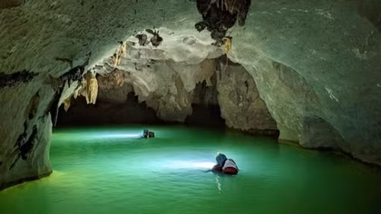 New untouched caves discovered in Quang Binh