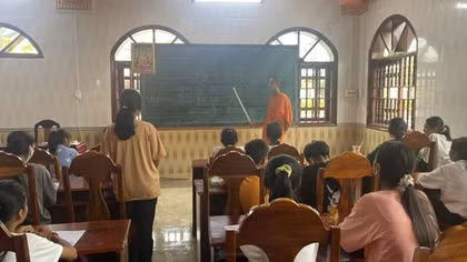 Special summer courses held for Khmer children in Soc Trang