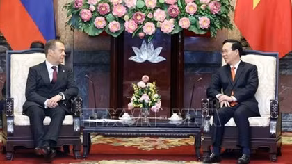 State, Gov’t leaders receive United Russia Party Chairman
