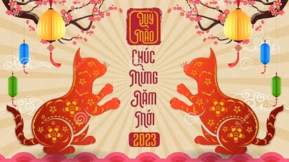 Happy Lunar New Year 2023 - Year of the Cat
