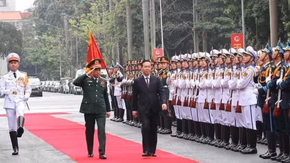 State President asks military youth to strive for better performance