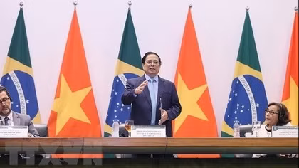 PM arrives in Hanoi, wrapping up working trips to US, Brazil
