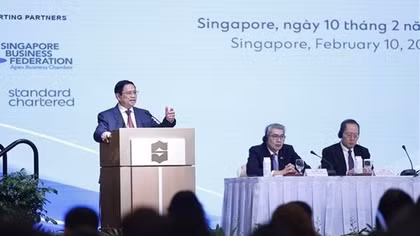 Prime Minister attends Vietnam – Singapore business forum