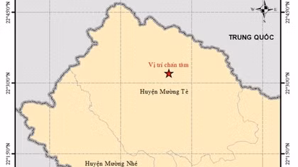 Earthquake hits Vinh Phuc and Lai Chau