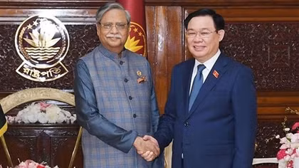 NA Chairman meets with President of Bangladesh