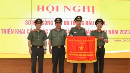 Quang Ninh Police Department reviews results of implementing tasks