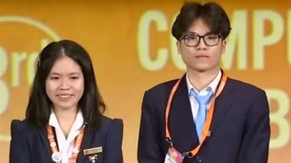 Vietnamese students win prizes at Regeneron ISEF 2023