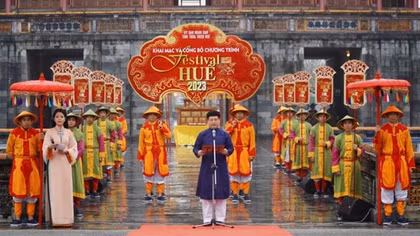 Hue Festival 2023 kicks off with re-enactment of Ban Soc ceremony