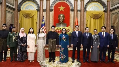 Acting President receives new Ambassadors of Switzerland, Malaysia, Cambodia