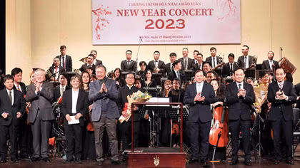 Ministry of Public Security holds “New Year Concert 2023” celebrating Spring and the Party