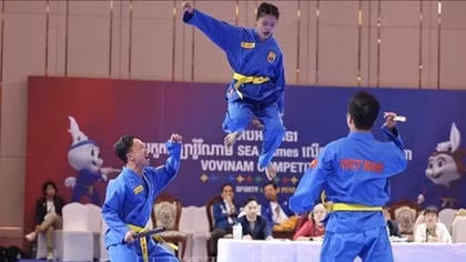Vietnam earn one more Vovinam gold at SEA Games 32