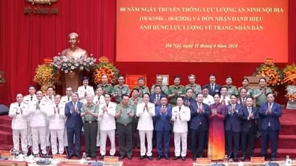 Homeland security force awarded top honour on 80th anniversary