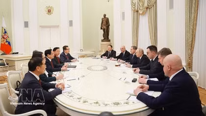 Vietnamese Prime Minister meets Russian President in Moscow