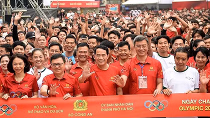 Nearly 1.4 million people join Olympic Run Day 2026