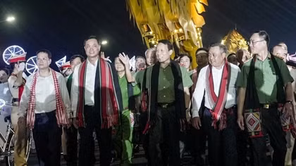 Special art programme “Peaceful Homeland” held in Da Nang