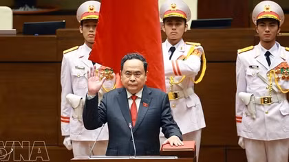 Tran Thanh Man re-elected as Chairman of National Assembly