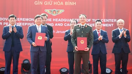MPS takes over headquarters of Peacekeeping Training and Capacity Development Center