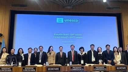 Vietnam supports UNESCO's people-centred approach, multilateral cooperation: official