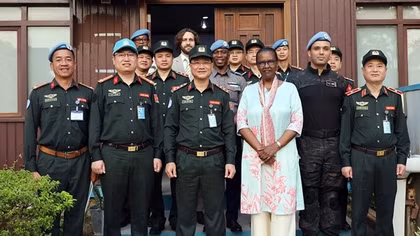 Deputy Minister Pham The Tung visits Head of MINUSCA