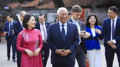 European Council President António Costa visits Temple of Literature