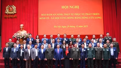 Ensuring security and social order in support of socio-economic development in Mekong Delta
