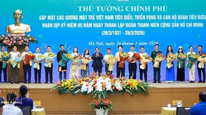 Prime Minister urges youth to take lead in key areas for national development