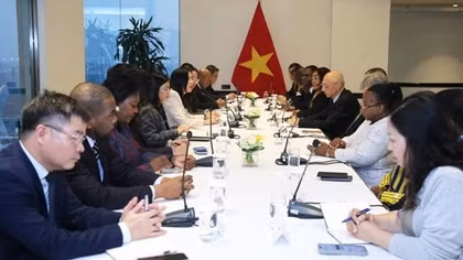 Deputy FM hosts non-resident ambassadors attending 14th National Party Congress