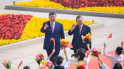 Chinese media highlight top Vietnamese leader’s activities in China