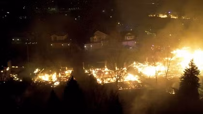 Three people missing and feared dead from fierce Colorado wildfire