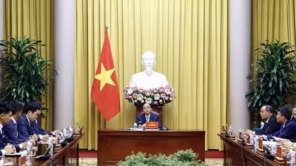 Vietnamese President asks for Japanese assistance in multiple areas