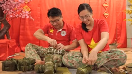 Vietnamese peacekeepers celebrate lunar New Year holiday in South Sudan