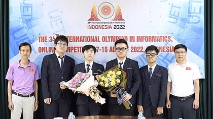 All Vietnamese students claim medals at International Informatics Olympiad