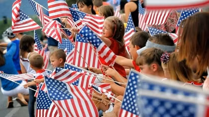 Congratulations to US on Independence Day July 4