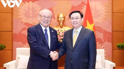 NA leader hosts special advisor of Japan