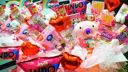 Gift market does brisk trade on Valentine’s Day