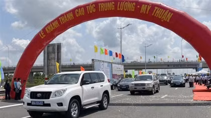 Trung Luong-My Thuan Highway inaugurated