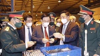 NA Chairman attends celebration of military factory's anniversary