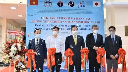 JICA-funded biosafety level-3 laboratory put into operation in HCMC