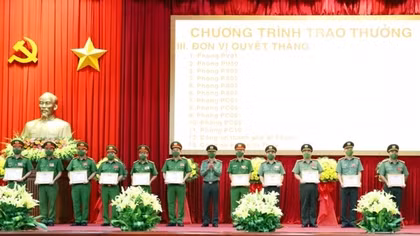 Hau Giang police gains various achievements in fighting crimes