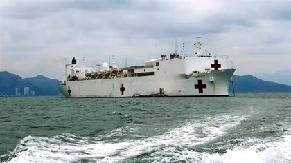 US navy hospital ship arrives in Vietnam for Pacific Partnership 2022