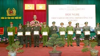 Thua Thien-Hue Provincial Police Department rolls out 2023 work program