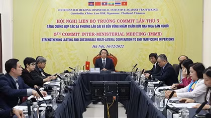 Control over the human trafficking discussed at MM5